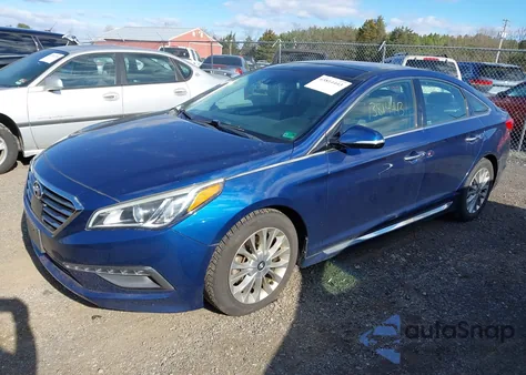 2015 Hyundai Sonata Limited from USA, damaged, VIN 5NPE34AF5FH172043